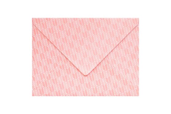 Φάκελος 16x22 λείο ροζ σχέδιο βέλη