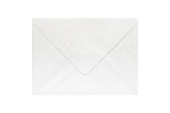 Φάκελος 16x22 επιχρισμένο μεταλλικό λευκό γραμμωτό silk