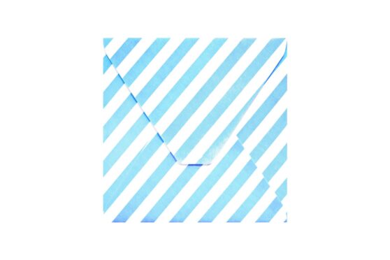 Φάκελος 16,8x16,8 λείο σιελ ρίγα