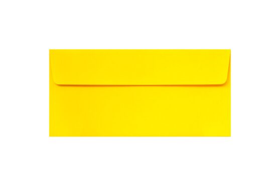 Φάκελος 11x23 κίτρινο λείο