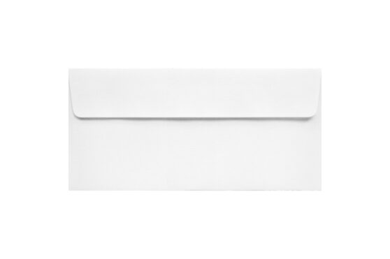 Φάκελος 11x23 conqueror υδατογραφημένο γραμμωτό λευκό με αυτοκόλλητο
