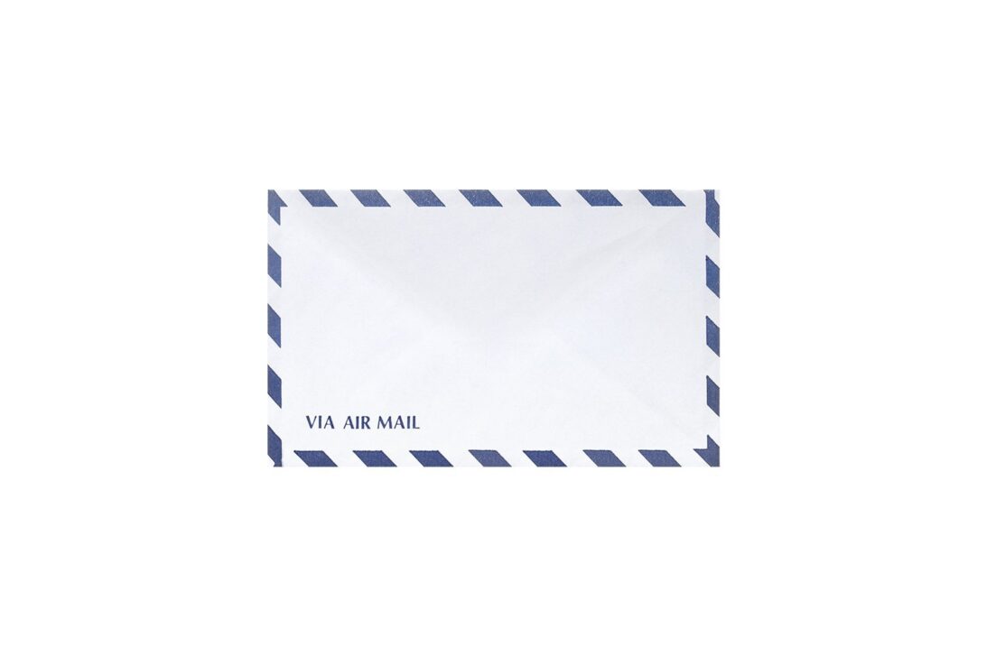 Φάκελος 9,5x15,8 λευκό ασφαλείας γραφής γομέ αεροπορίας μονόχρωμο