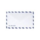 Φάκελος 9,5x15,8 λευκό ασφαλείας γραφής γομέ αεροπορίας μονόχρωμο