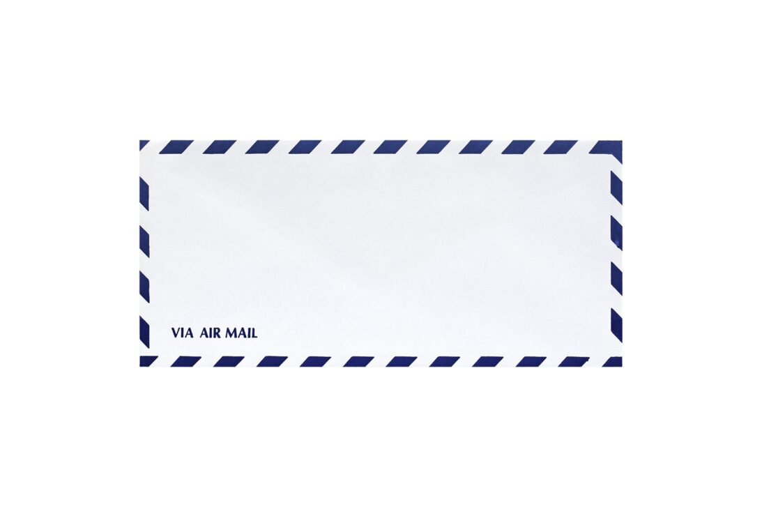 Φάκελος 10,5x22,5 λευκό ασφαλείας γραφής γομέ αεροπορίας μονόχρωμο