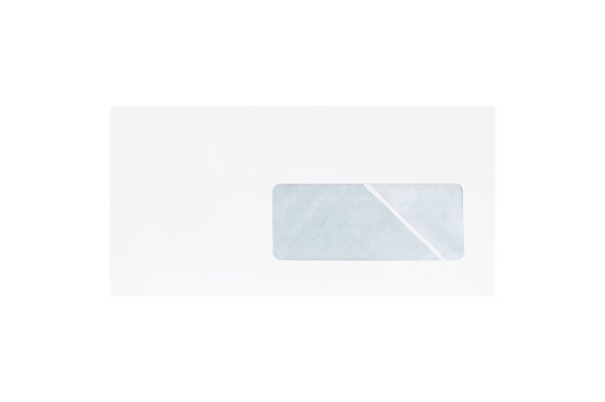 Φάκελος 11,3x22,5 λευκό γραφής ασφαλείας γομέ με δεξί παράθυρο