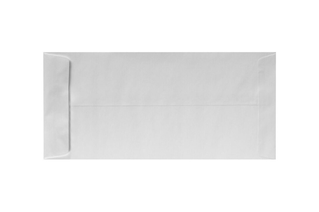Σακκούλα 12x29,5 λευκή γραφής με αυτοκόλλητο