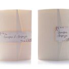 Προσκλητήριο Γάμου: Τρίπτυχο τύπου Pocket folder διάστασης 14,5x21 εκατ. σε χαρτί γκοφρέ (ανάγλυφο) γραμμωτό ιβουάρ 250 γραμ. με εκτύπωση μελάνι σε παλ αποχρώσεις και γκρι και θέμα λουλούδια (α) Φάσα σε χαρτί γκοφρέ (ανάγλυφο) γραμμωτό ιβουάρ 250 γραμ. με εκτύπωση μελάνι τα ονόματα και θέμα λουλούδια ή (β) Καρτάκι 6x6 εκατ. με εκτύπωση τα μονογράμματα και θέμα λουλούδια_Κωδικός 5933