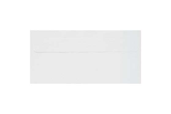 Φάκελος 11×23 λευκό γκοφρέ σταυρωτό (οριζόντια & κάθετα) τουάλ γερμανικό με αυτοκόλλητο