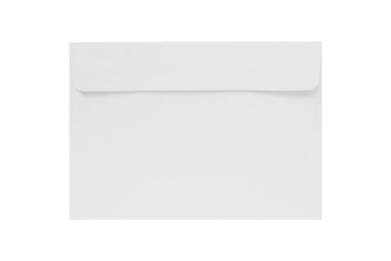 Φάκελος 16x23 λευκός οικολογικό βελούδο με αυτοκόλλητο