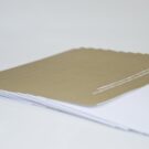 Φάκελος 11x23 με κλείσιμο αυτοκόλλητο με εκτύπωση μελάνι χρυσό full print (καπάκι φακέλλου) - 1 χρωμία