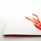 Folder A4 με εκτύπωση λογοτύπου με μελάνι κόκκινο με - 1 χρωμία