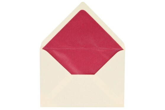 Φάκελος 11,5x16,5εκατ. ζαχαρί γκοφρέ γραμμωτό με εσωτερική επένδυση (φόδρα) κόκκινη μεταλλιζέ_κωδικός 00367