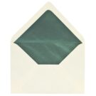 Φάκελος 11,5x16,5εκατ. ζαχαρί γκοφρέ γραμμωτό με εσωτερική επένδυση (φόδρα) πράσινο μεταλλιζέ_κωδικός 00368